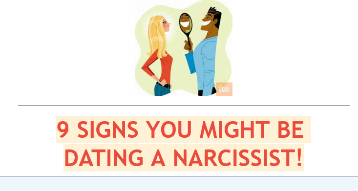 Narcissist a that dating signs are you Are You